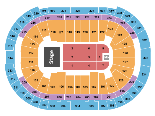 Lenovo Center Andrea Bocelli Seating Chart